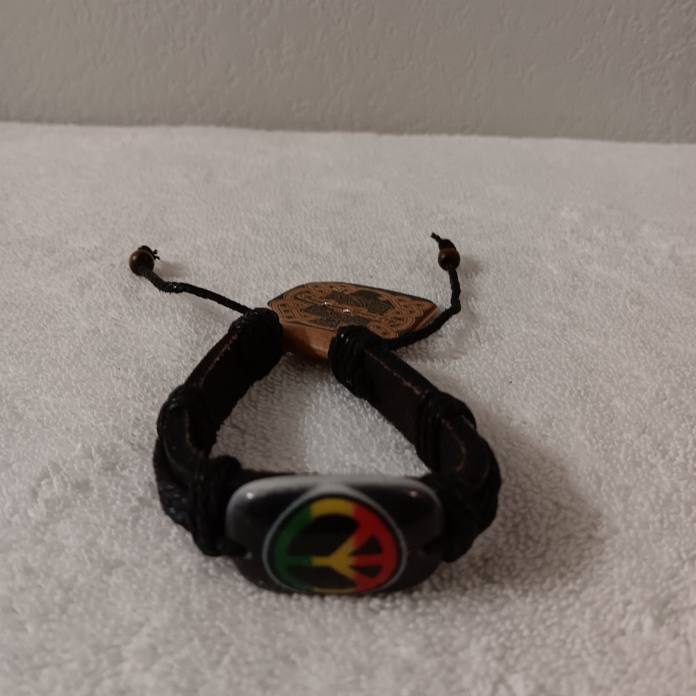 Peace Wristlet